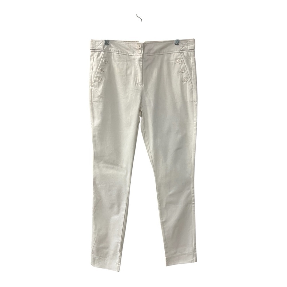 Sag Harbor White Dress Pants Size 8 women NWOT